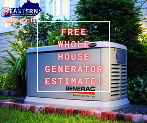 Eastern Air Flow of Kentucky Whole House generator estimate! 